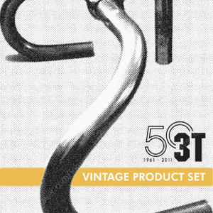 3T Cycling Revives Gimondi Bar/Stem for 50th Anniversary 50주년 기념 한정 자전거 드랍 바&스템 (Classic Polished)