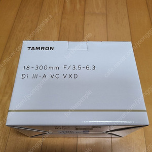 탐론 18 300 소니 렌즈 (2달 전 구입, 풀박스)