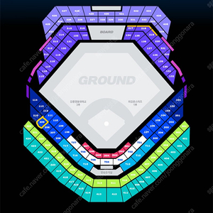 최강야구 3루 몬스터즈석 209구역 통로 2연석