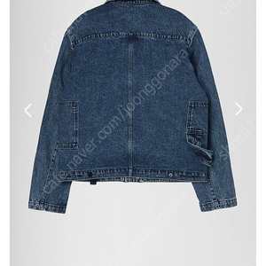 EE(이이) WASHING DENIM BLOUSON BLUE (데님 블루종) S 사이즈