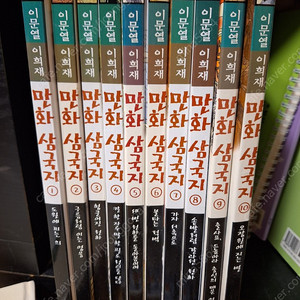 만화 삼국지 10귄, 이희재 이문열