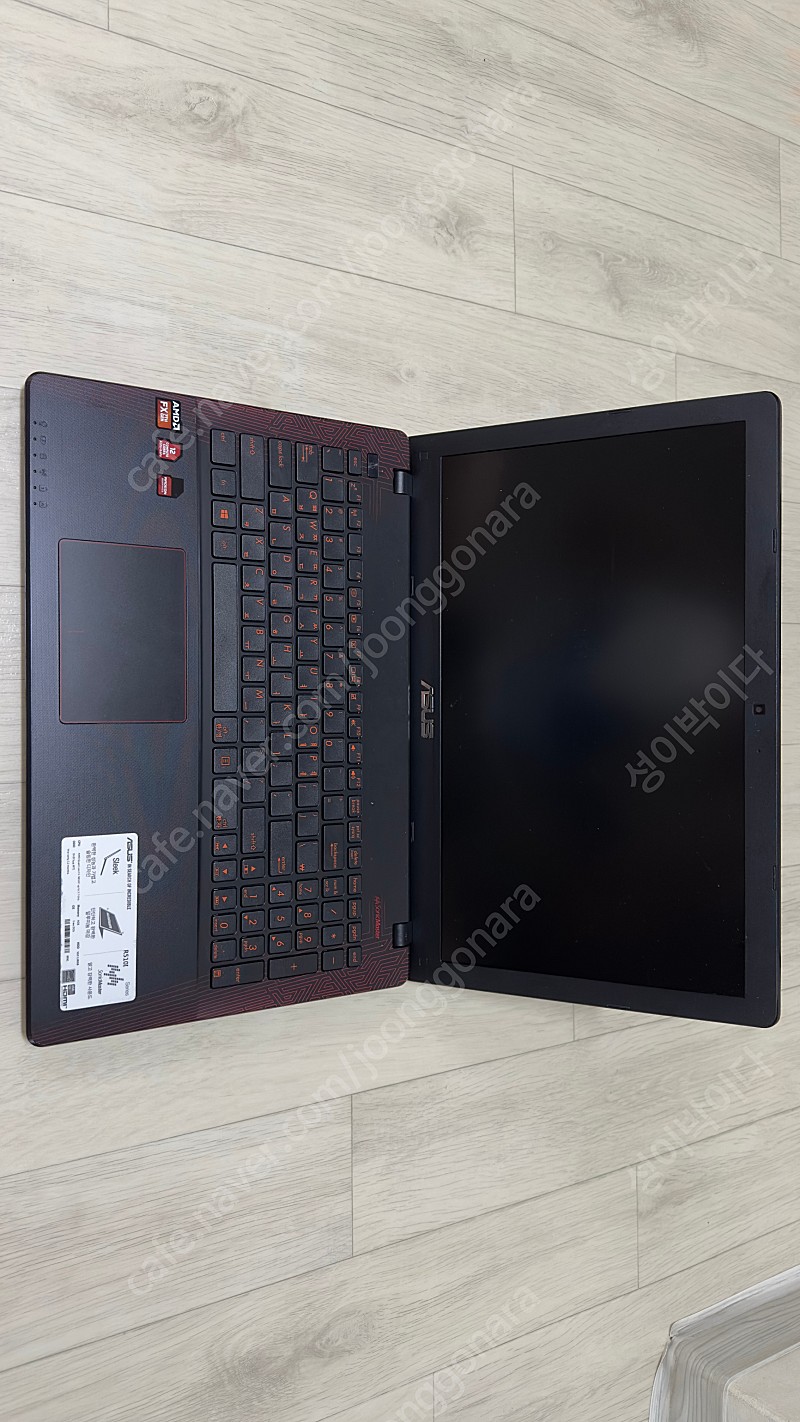 ASUS R510IU-DM023D 부품용 노트북 판매합니다