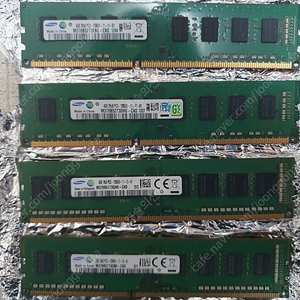 삼성 DDR3 12800 4G 3개 팝니다.