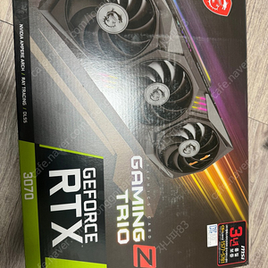 MSI RTX3070 게이밍 트리오z 판매합니다