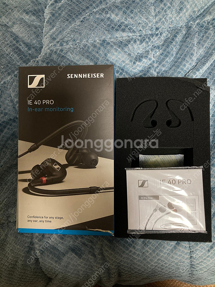 민트급 젠하이저 IE40PRO 이어폰--1