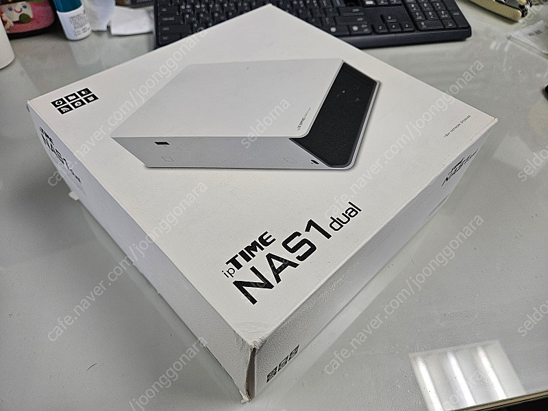 아이피타임 나스 IPTIME NAS NAS1DUAL HDD 하드 2T 포함 택비포함 9만원
