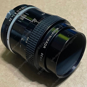 < 오리지널 컨디션 > 올드스쿨 니콘 MF 마이크로 렌즈 55 / 3.5 Micro-Nikkor 55mm 1:3.5