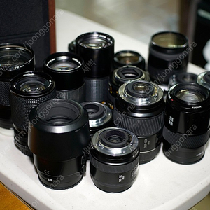 minolta lens 17개와 hexanon135mm(m421개조) 판매합니다.