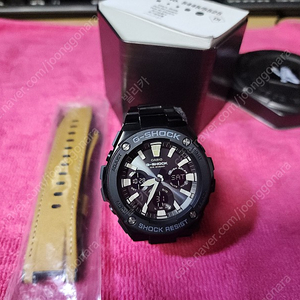 g-shock 지샥 GST-S120L 블랙 메탈 팝니다.