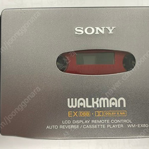 Sony WM-EX80 카세트 워크맨 판매 합니다.