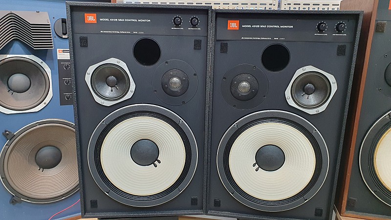 JBL4312BMK2 스피커/JBL-4312MK2/4312MKⅡ모니터스피커/민트급/신품대비98%