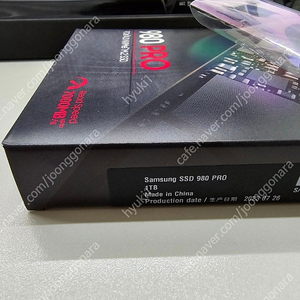 SSD 980 PRO 1TB NVMe 미개봉 정품 판매 합니다