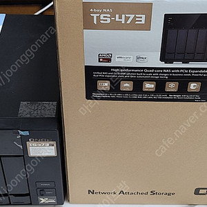 큐냅 NAS TS-473 40TB(10TB x 4) + SSD 500GB