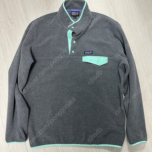 파타고니아 신칠라 Patagonia Lightweight Synch Snap-T Pullover Fleece Nickel & Early Teal XL SIZE 팝니다.