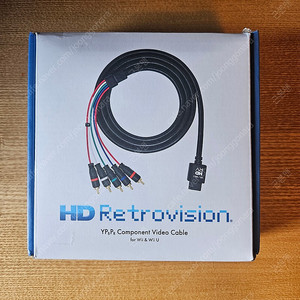 Wii / Wii U 컴포넌트 케이블 HD Retrovision