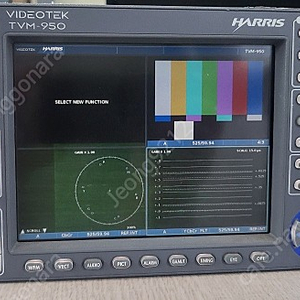 Harris Videotek TVM-950 Waveform/ Vector Monitor HD신호 불량