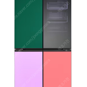 [미개봉/새제품] LG 디오스 오브제컬렉션 무드업(노크온) 냉장고 M874GNN3A1
