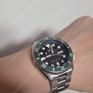 세이코 skx007 그린롤렉스커스텀 판매합니다