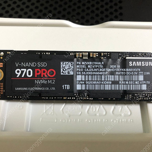 삼성 SSD 970 PRO 1TB 팝니다