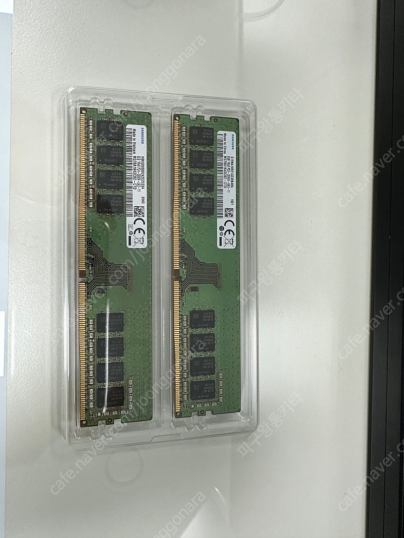 삼성 시금치램 ddr4 2666 8gb 2개