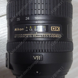 니콘 AF-S 16-85mm 3.5-5.6 (니콘 DSLR 크롭 렌즈)