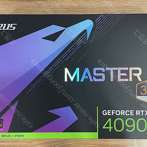 [미개봉]기가바이트 GIGABYTE AORUS 지포스 RTX 4090 Master D6X 24GB 팝니다. [260만]