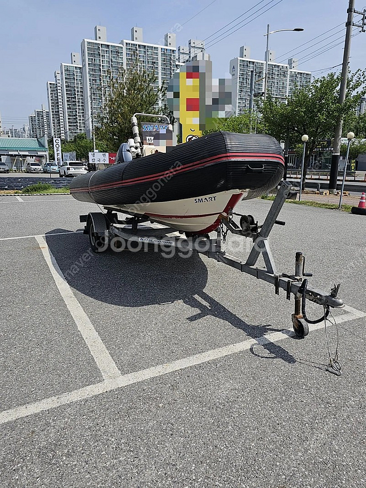 480콤비 야마하4싸 50마력 DK등록트레일러 팝니다.--0