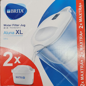 브리타 알루나 정수용기 3.5L 밸류팩(필터 2개포함) 미개봉 새상품
