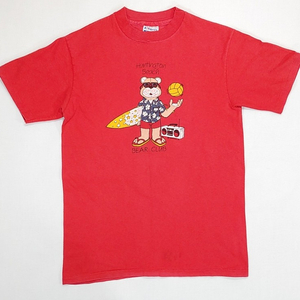 80년대 헌팅턴비치 베어클럽 반팔 티셔츠 M