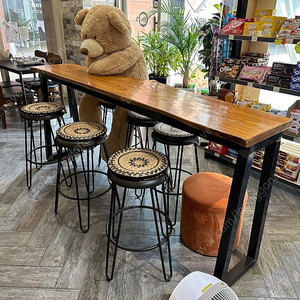 카페 원목테이블/의자