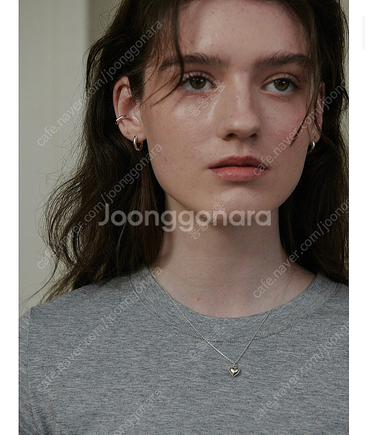 베흐트 하트목걸이 귀걸이--2