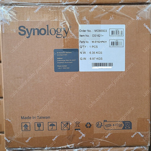 [ 새상품 ] 시놀로지 Synology NAS DS1621+ 6 BAY