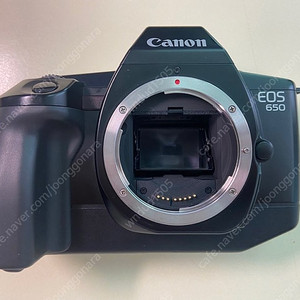 캐논 EOS 650 필름카메라+전용 케이스 팝니다. (가격인하)