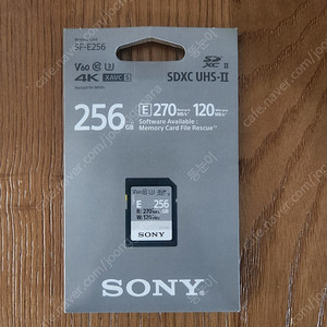 소니 SD카드 256gb(SF-E256) 팝니다.