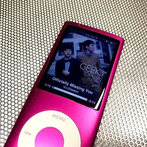 아이팟 나노4세대 8GB : 핑크