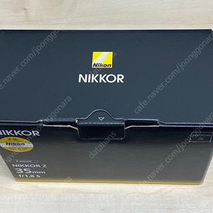 미개봉신품 니콘 단렌즈 nikon nikkor z 35mm f/1.8s