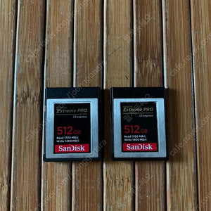 샌디스크 CFexpress Extreme PRO Card 512G 메모리