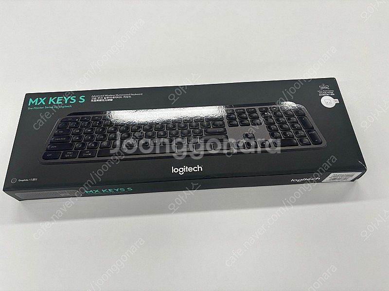 로지텍 MX Keys S 블루투스 키보드 신품급 택포 ...--0