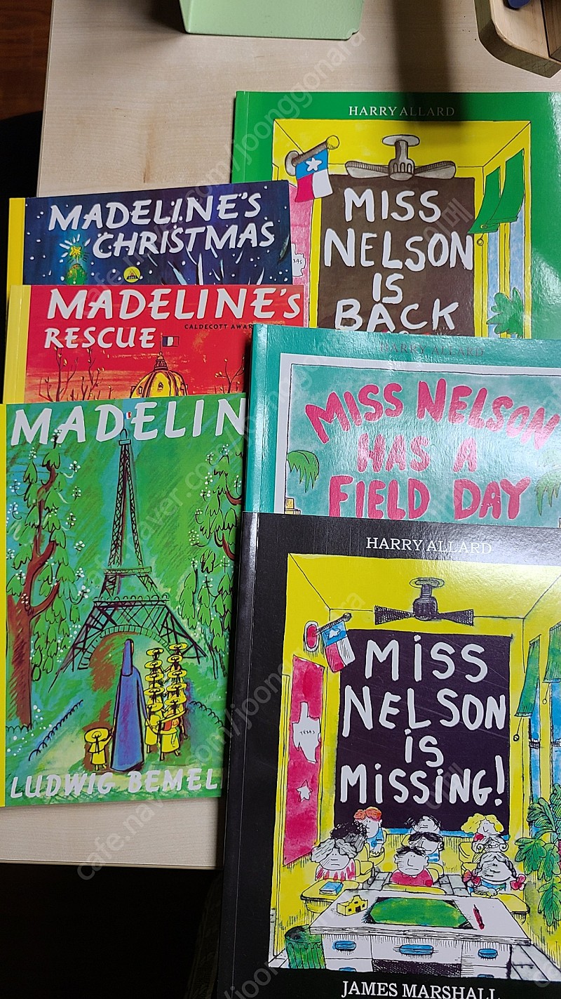 Madeline 3권, Miss nelson 3권 총 6권, 음원 있음, 영어책 영어원서 영어동화 잠수네