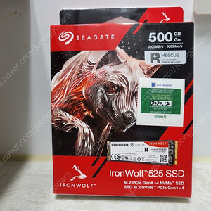 Seagate 아이언울프 525 M.2 NVMe (500GB) SSD