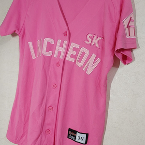 SK 와이번스 인천군 핑크 유니폼 66