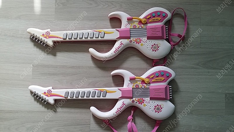 어린이 악기 장난감 시크릿쥬쥬 마이크로 노래하는 기타, 씽크 캐리 도레미 피아노