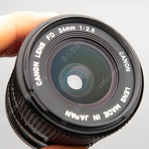 캐논 FD 24mm f2.8 (New FD, nFD) 올드렌즈 수동렌즈 판매합니다.