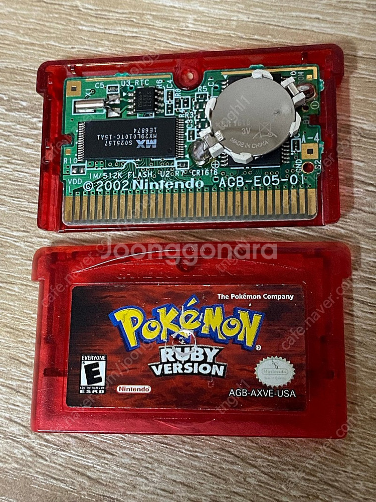 GBA 북미판 포켓몬 사파이어,루비 _ GBA 게임보이...--2