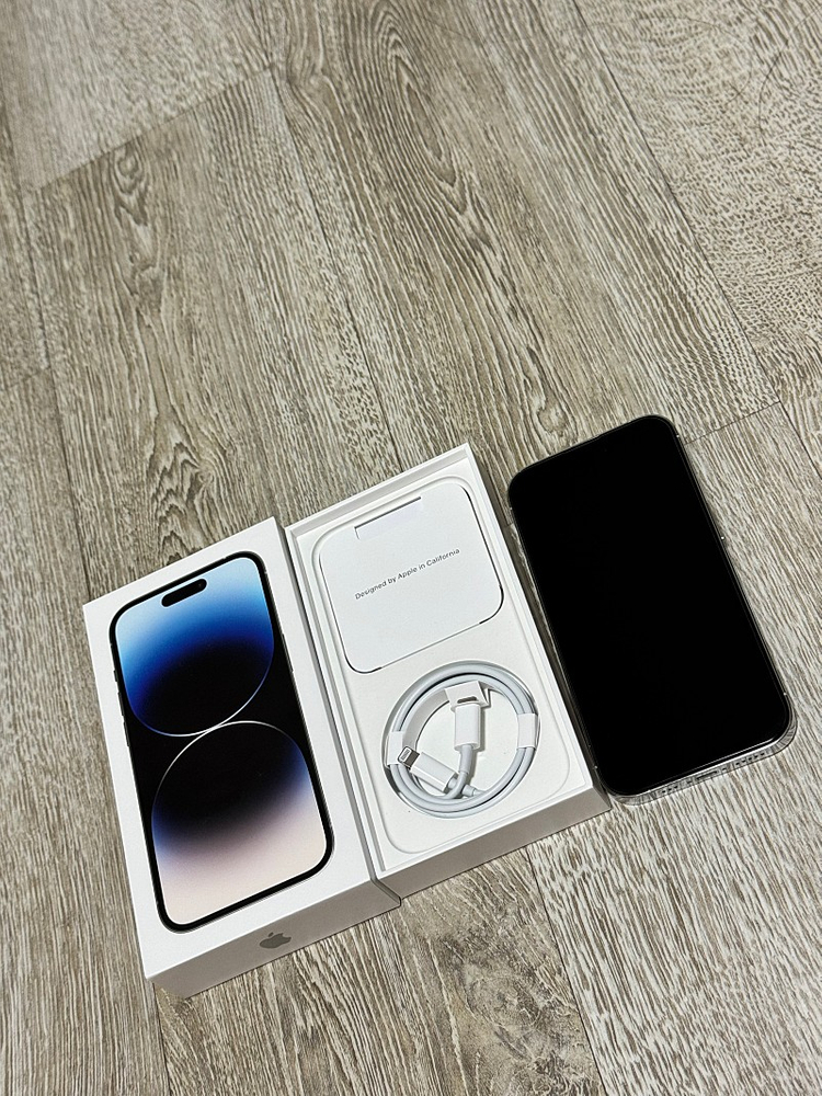 아이폰14프로 실버 배터리 91% 256GB 풀박스--2