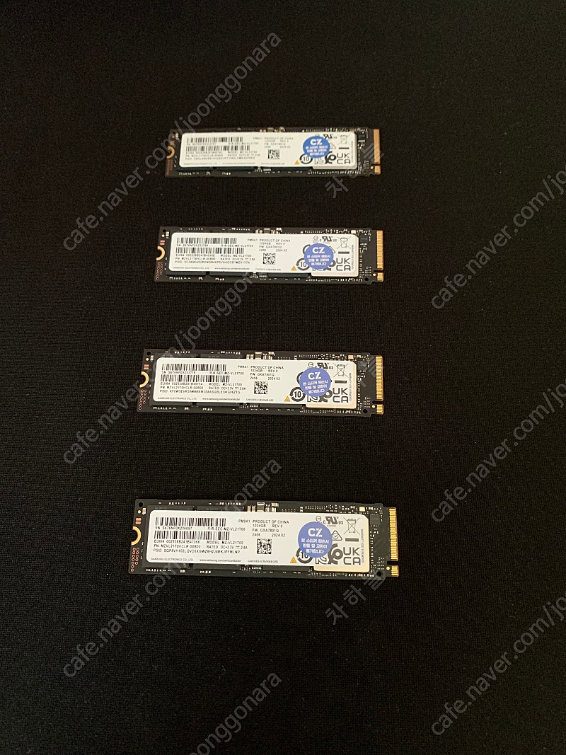 삼성전자 PM9A1 M.2 NVMe SSD 1TB 벌크(미사용) 980PRO 동급