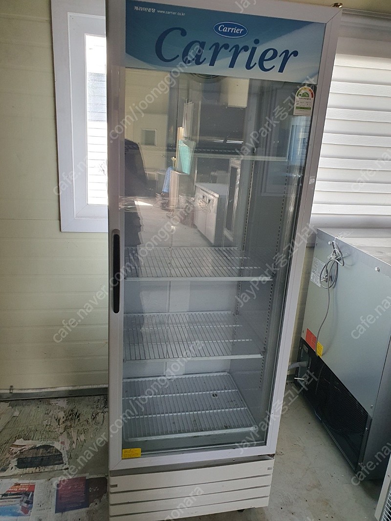 업소용 캐리어 수직형 냉장고 냉장 쇼케이스 CSR470RD2D