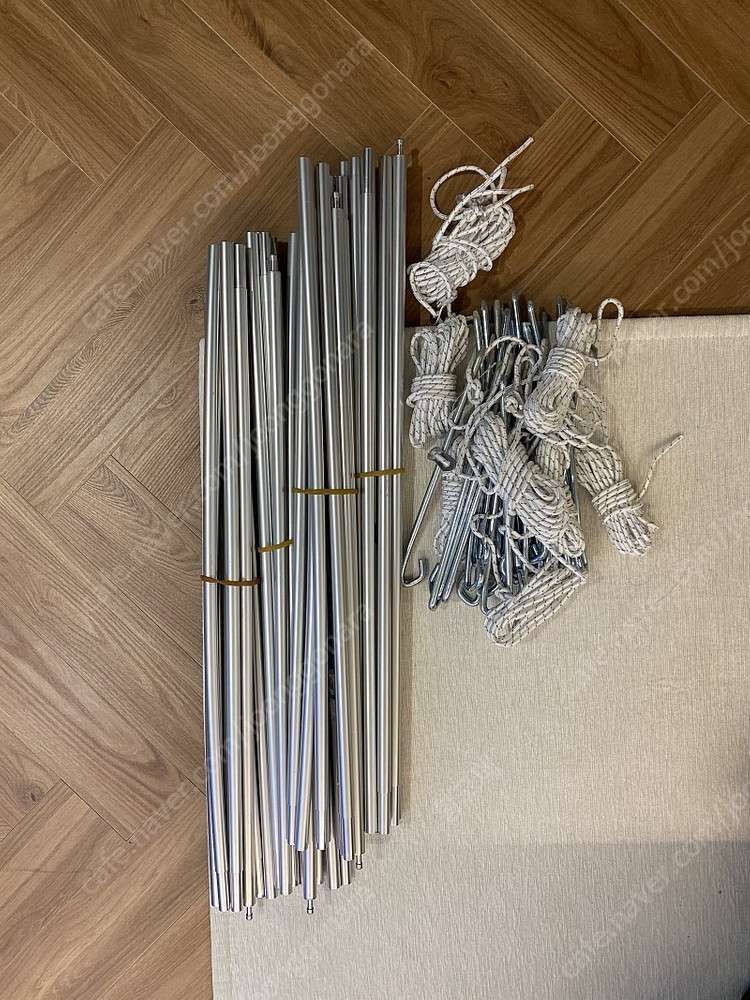 DOD 가마보코 텐트 3M 및 구성품 팔아요 이미지