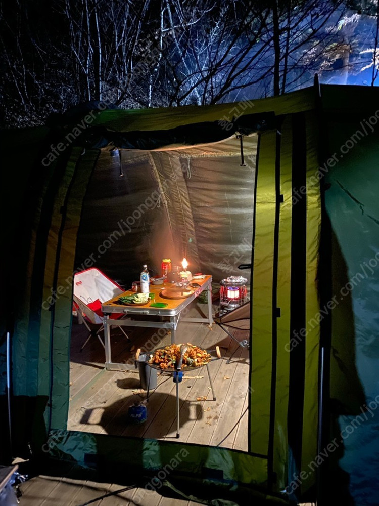 DOD 가마보코 텐트 3M 및 구성품 팔아요 이미지