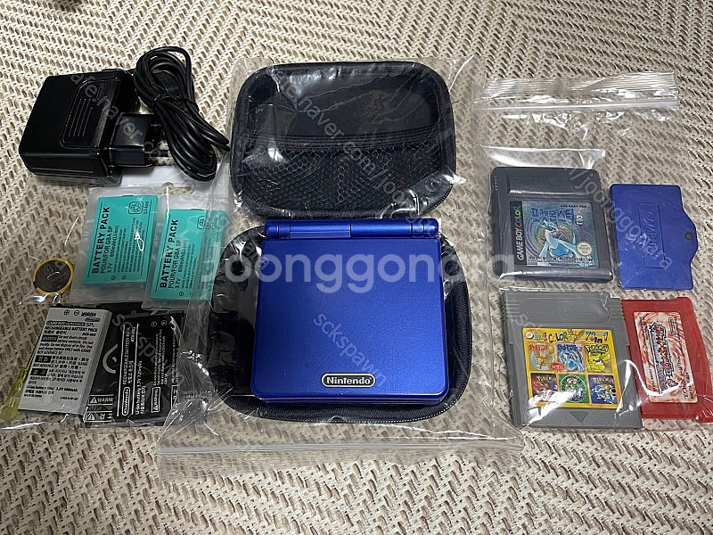 닌텐도 GBA SP 어드밴스 포켓몬 알팩--0